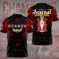 Arsenal FC Premier League Champions 25/26 3D Apparel – GNE6602