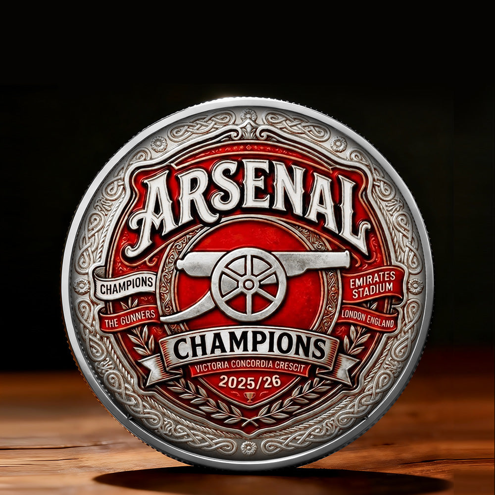 Arsenal FC Premier League Champions 25/26 Commemorative Coin – GNE7046