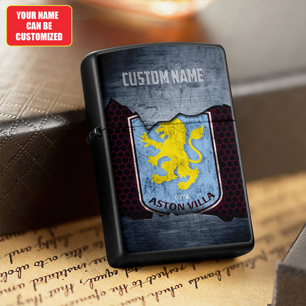 Personalized Aston Villa Zippo Lighter Case (No Insert) – TANTN16382