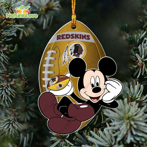 Atlanta Falcons Mickey Mouse Ornament Disney Christmas Decorations