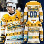 Atlanta Gladiators Holiday Magic 2025 Hockey Jersey