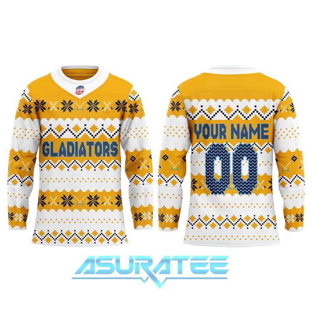 Atlanta Gladiators Holiday Magic 2025 Hockey Jersey