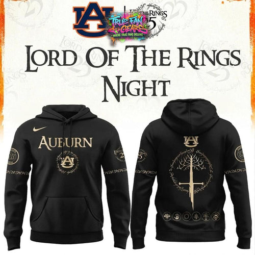 Auburn Tigers x The Lord Of The Rings 25 Years Limited Edition Hoodie