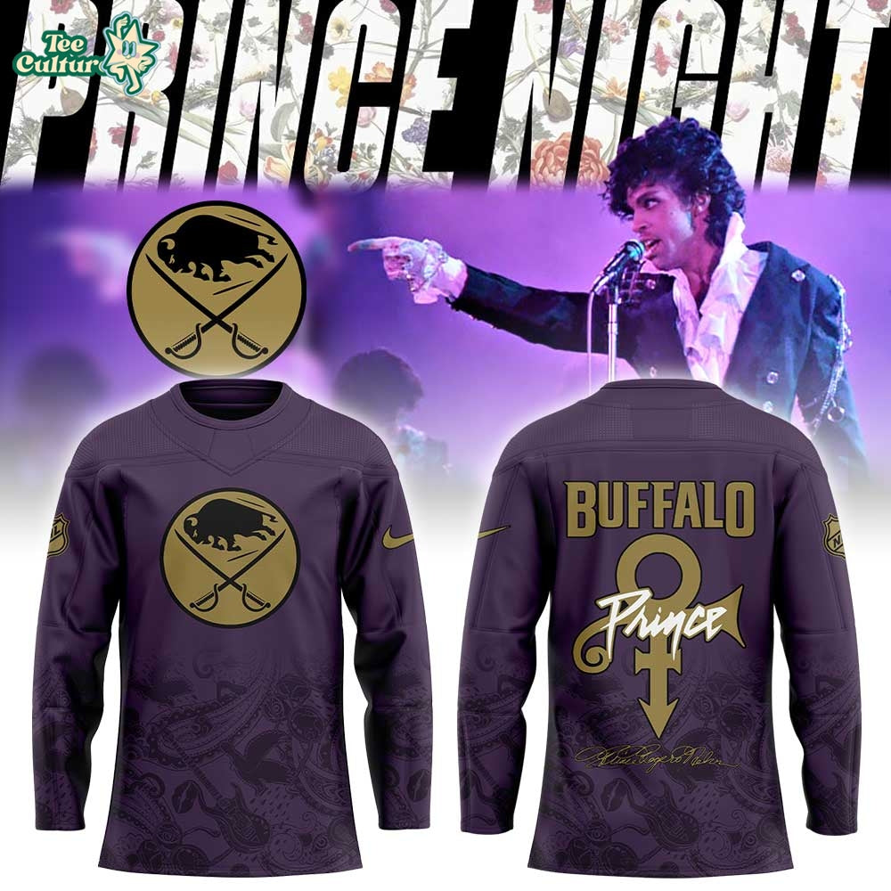 Buffalo Sabres Prince Rogers Nelson Night 2026 Hockey Jersey
