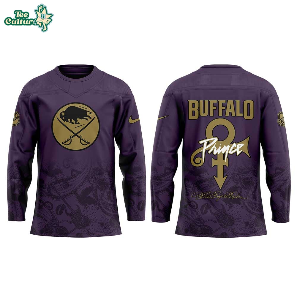 Buffalo Sabres Prince Rogers Nelson Night 2026 Hockey Jersey