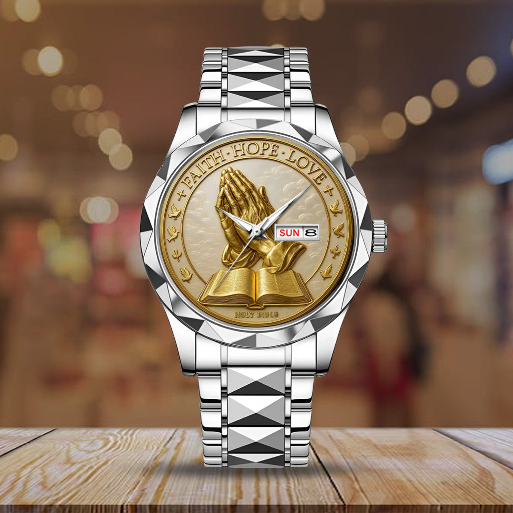 Bible Alloy Luxury Quartz Watch – TMTHU 300