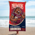 Brisbane Broncos Rectangle Beach Towel – TMTHU1388
