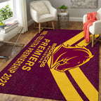 Brisbane Broncos Rectangular Rug – TMTHU1585