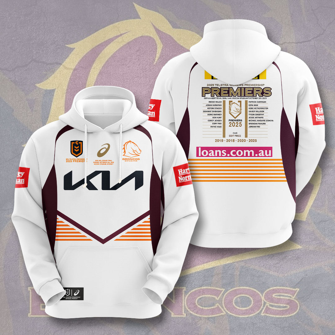 Brisbane Broncos 3D Apparel – TMTHU1403