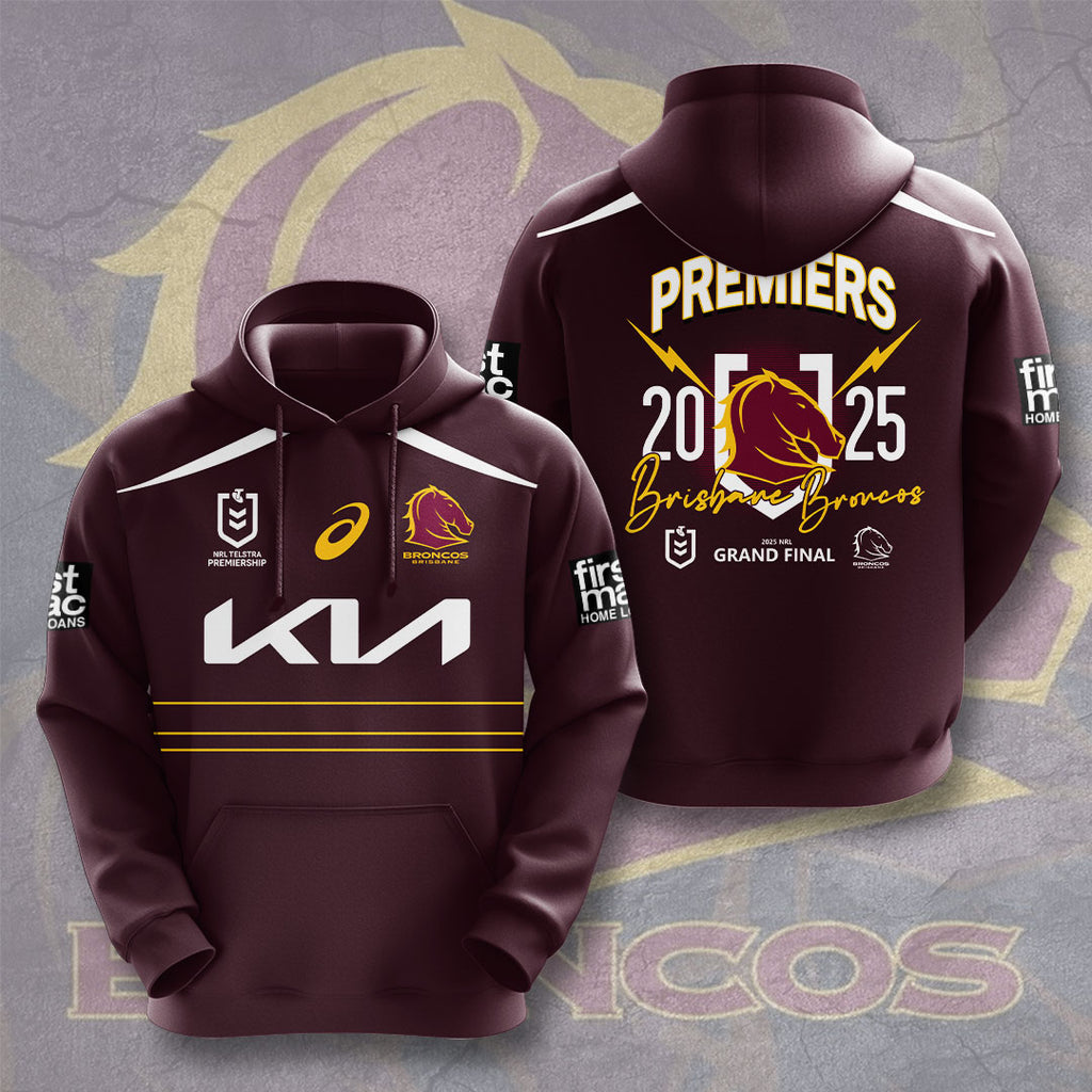Brisbane Broncos 3D Apparel – TMTHU1409