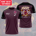 Personalized Brisbane Broncos 3D Apparel – TMTHU1257