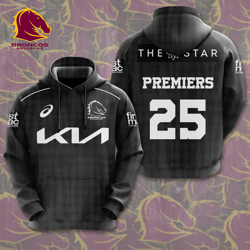 Brisbane Broncos Premiers 3D Apparel – TMTHU1691