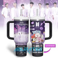 BTS Homecoming 12th Anniversary Festa Tumbler With Handle 40oz