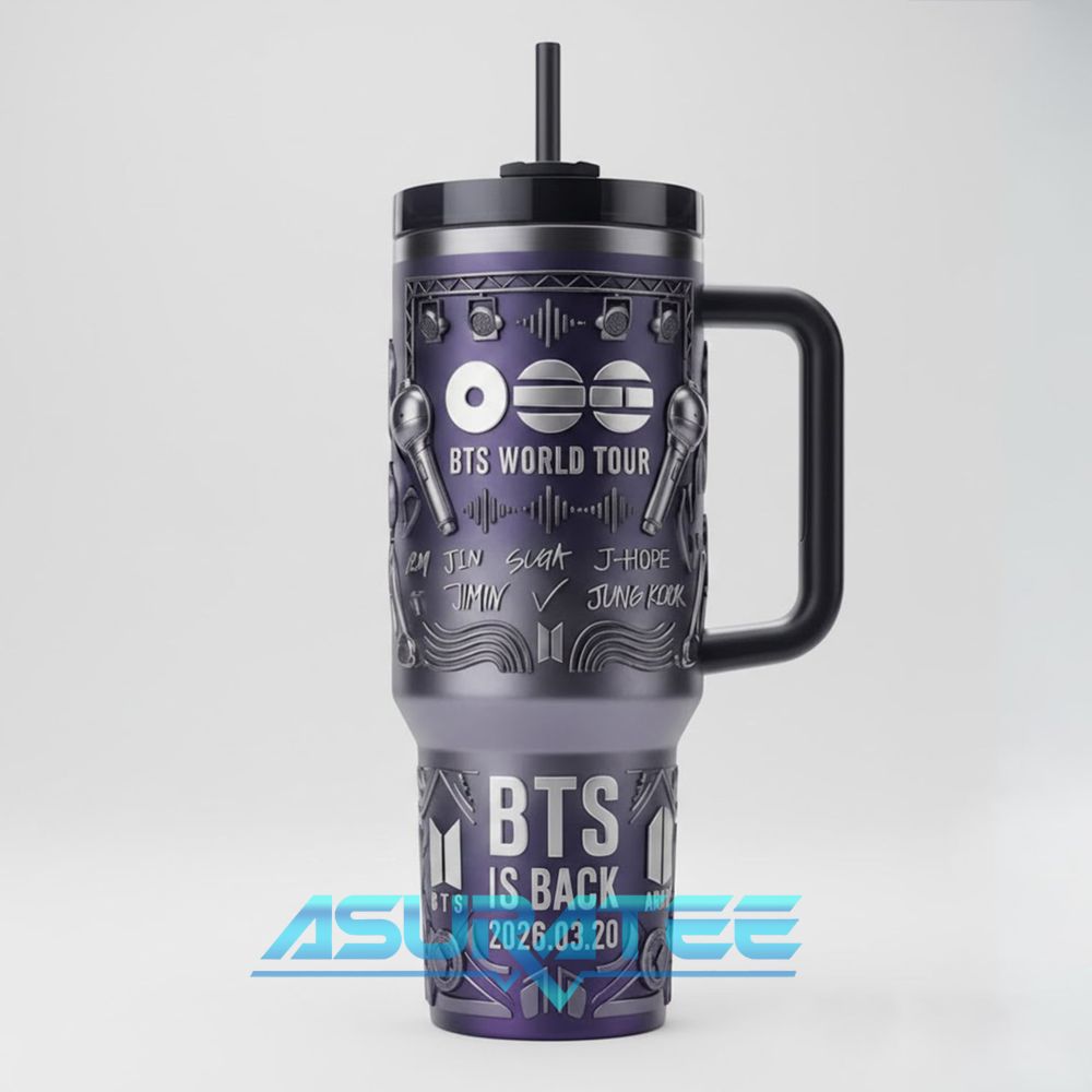 BTS Is Back World Tour 2026 Limited YETI Tumbler