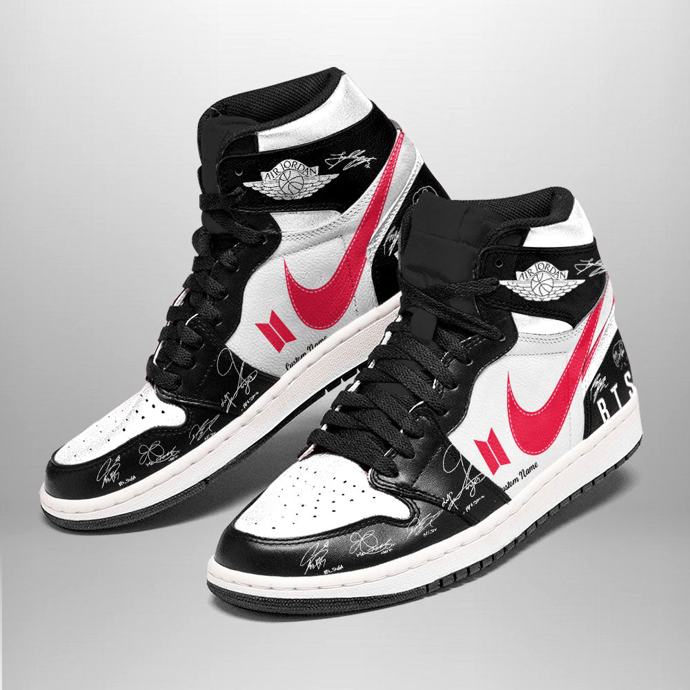 Personalized BTS World Tour 2026 AJ1 Sneaker – TANTN22621
