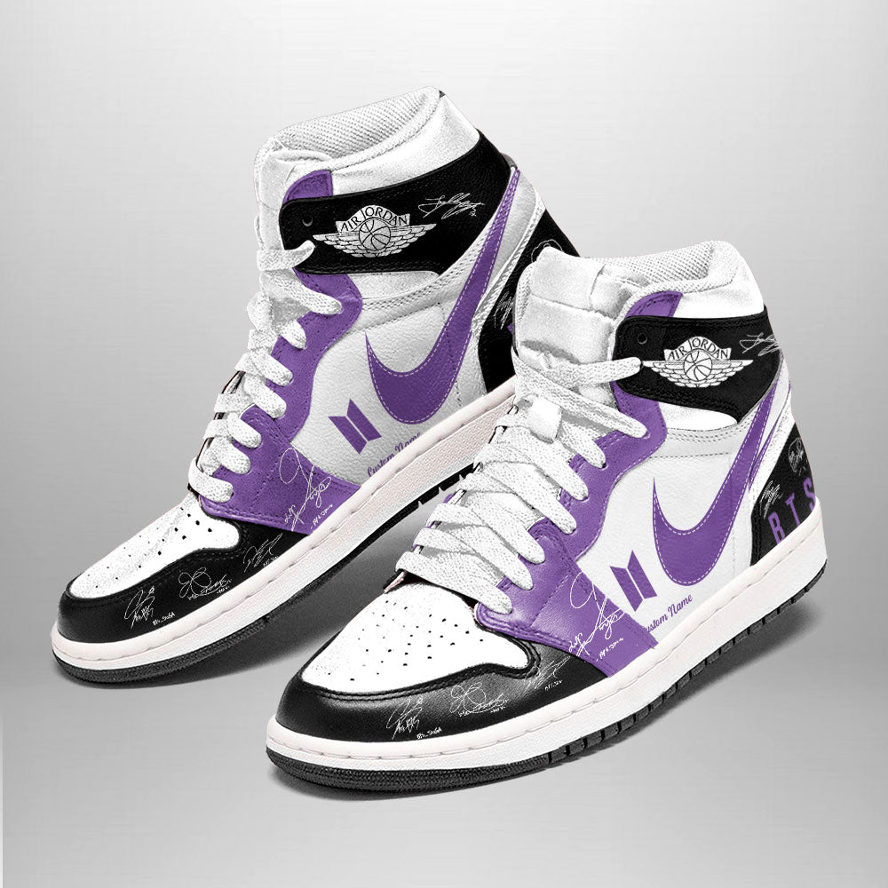 Personalized BTS World Tour 2026 AJ1 Sneaker – TANTN20860