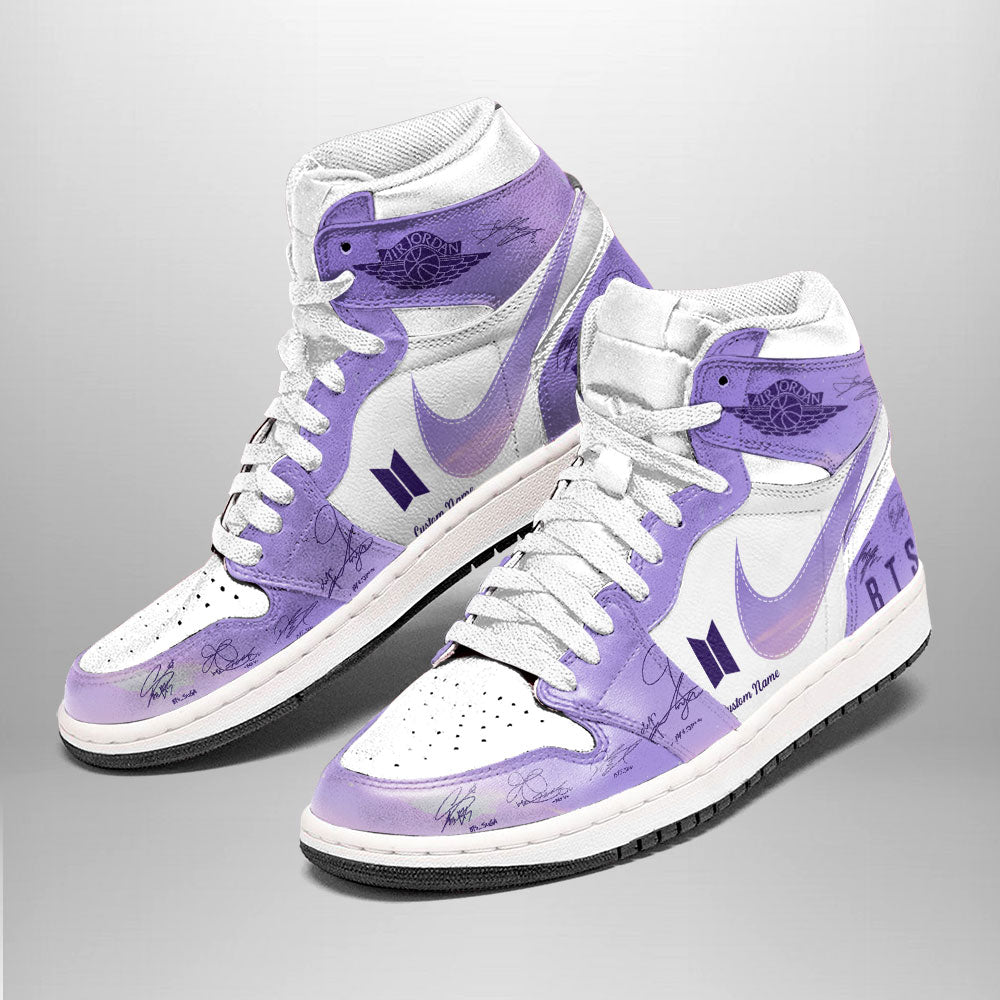 Personalized BTS World Tour 2026 AJ1 Sneaker – TANTN20862