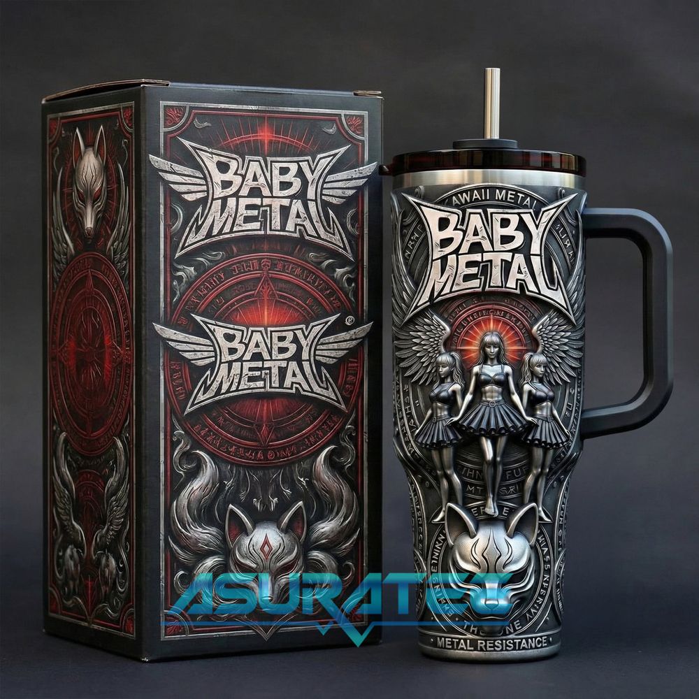 Babymetal Metal Resistance Limited Edition YETI Tumbler