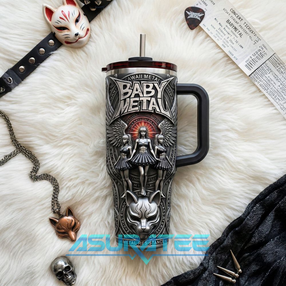 Babymetal Metal Resistance Limited Edition YETI Tumbler