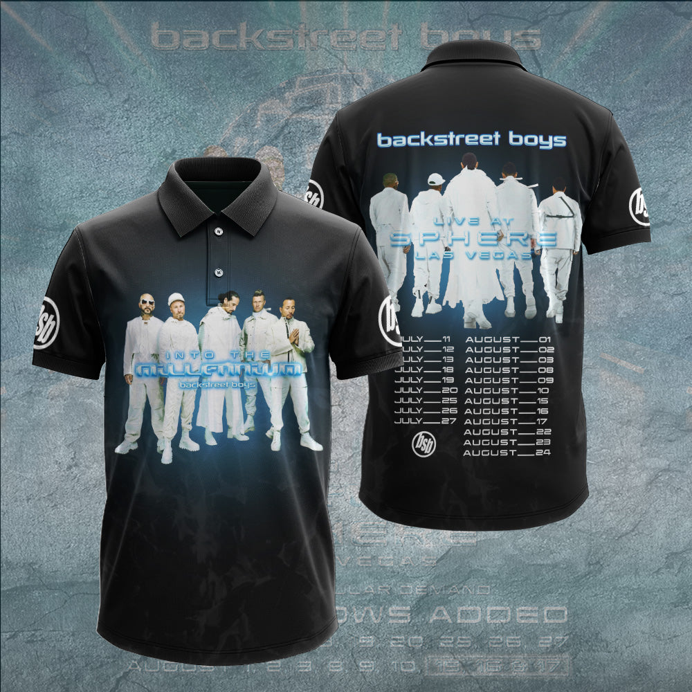 Backstreet Boys Into the Millennium Tour 2026 3D Apparel – GNE7598