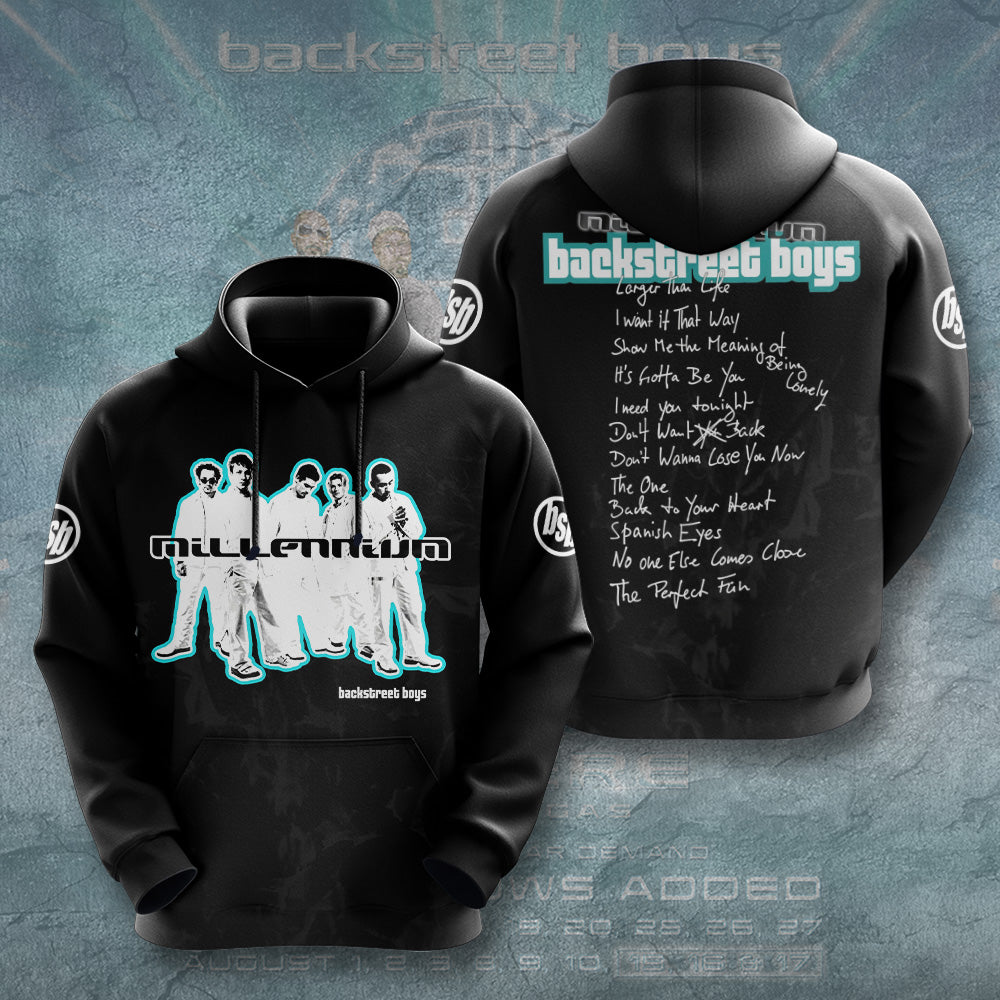 Backstreet Boys Into the Millennium Tour 2026 3D Apparel – GNE7597