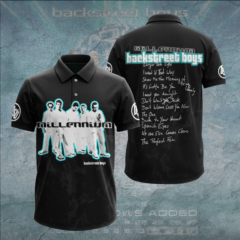 Backstreet Boys Into the Millennium Tour 2026 3D Apparel – GNE7597