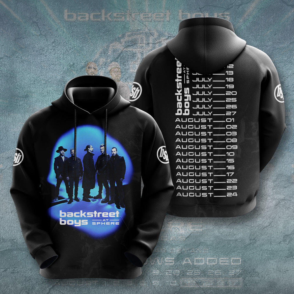 Backstreet Boys Into the Millennium Tour 2026 3D Apparel – GNE7599