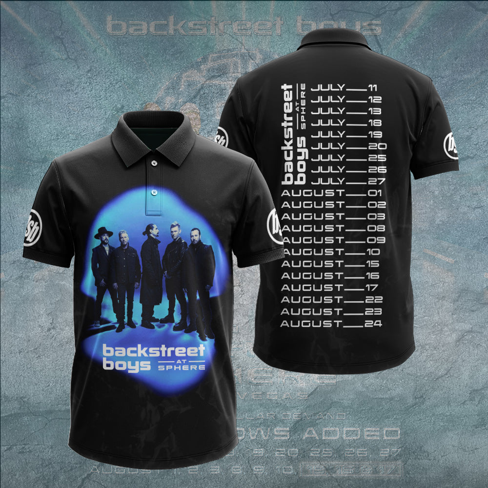 Backstreet Boys Into the Millennium Tour 2026 3D Apparel – GNE7599