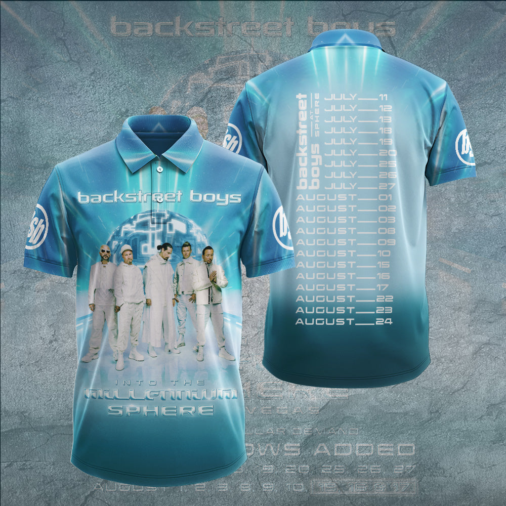 Backstreet Boys Into the Millennium Tour 2026 3D Apparel – GNE7600