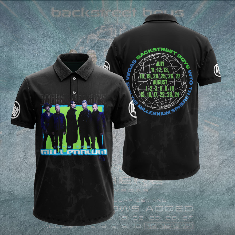 Backstreet Boys Into the Millennium Tour 2026 3D Apparel – GNE7601