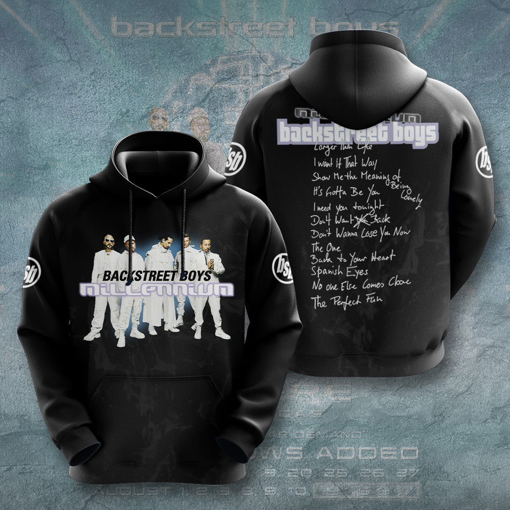 Backstreet Boys Into the Millennium Tour 2026 3D Apparel – GNE7761