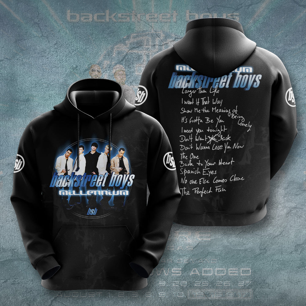 Backstreet Boys Into the Millennium Tour 2026 3D Apparel – GNE7762