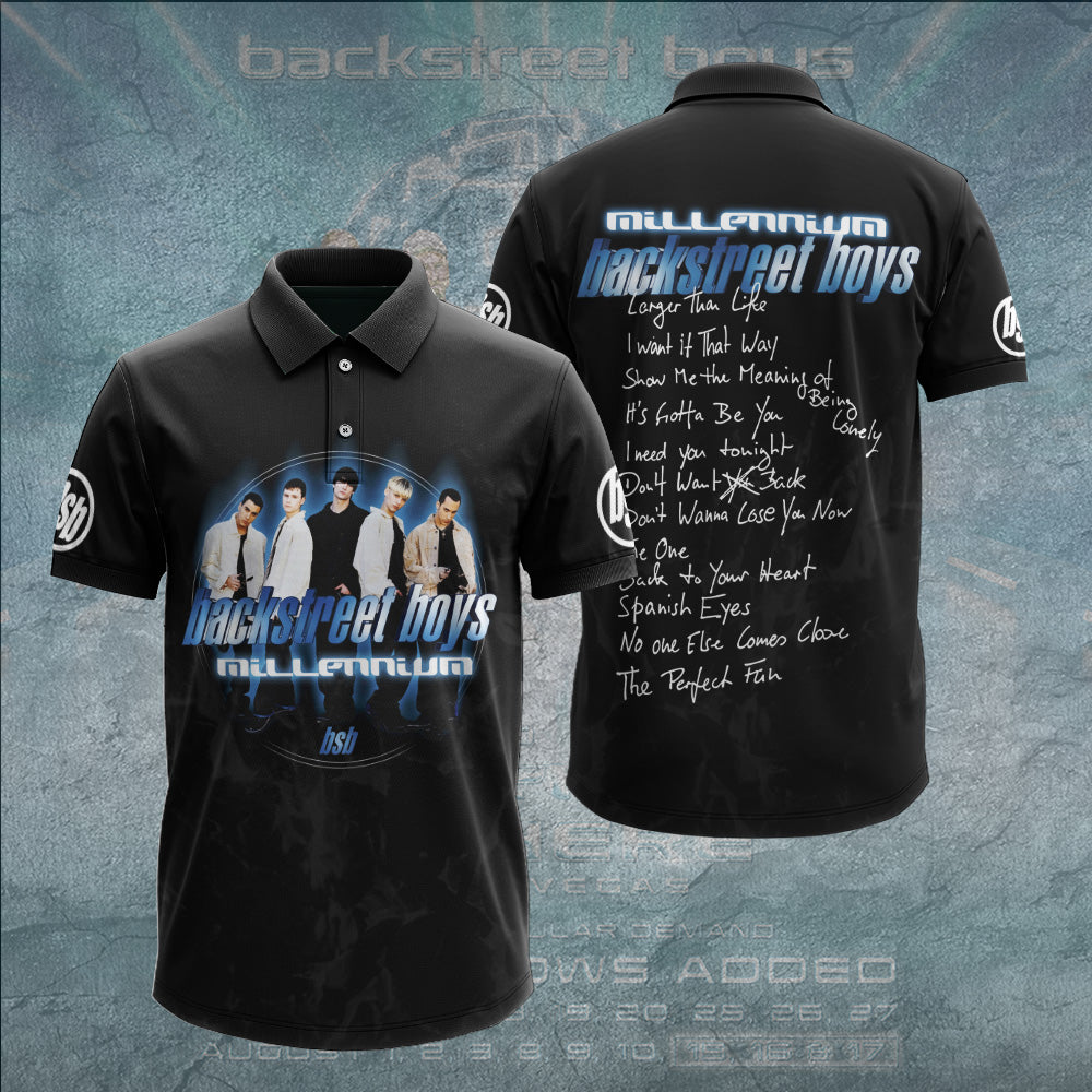 Backstreet Boys Into the Millennium Tour 2026 3D Apparel – GNE7762