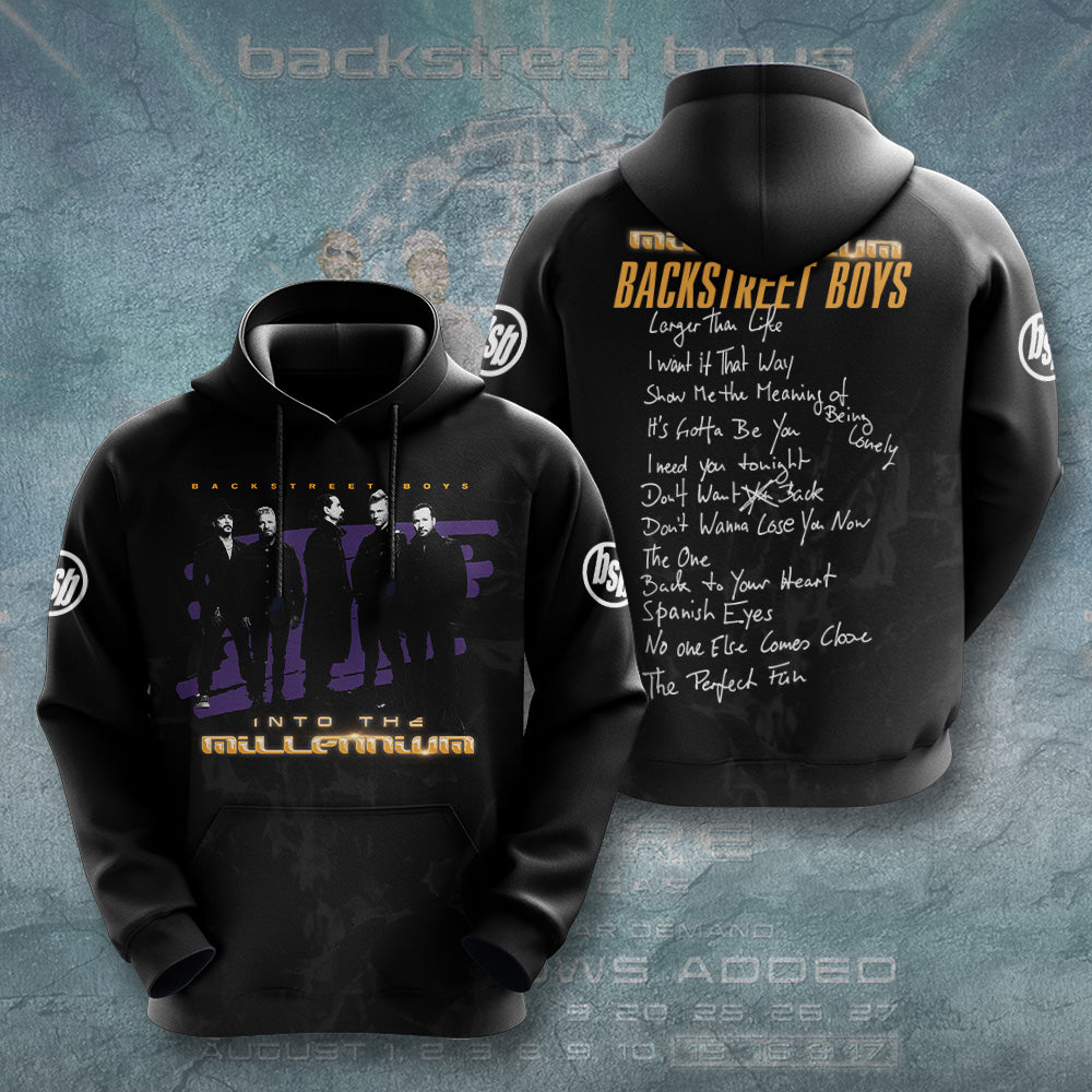 Backstreet Boys Into the Millennium Tour 2026 3D Apparel – GNE7763