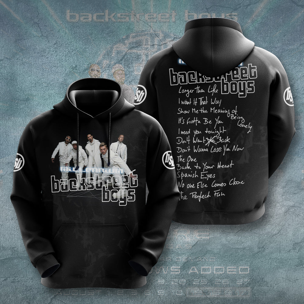 Backstreet Boys Into the Millennium Tour 2026 3D Apparel – GNE7764