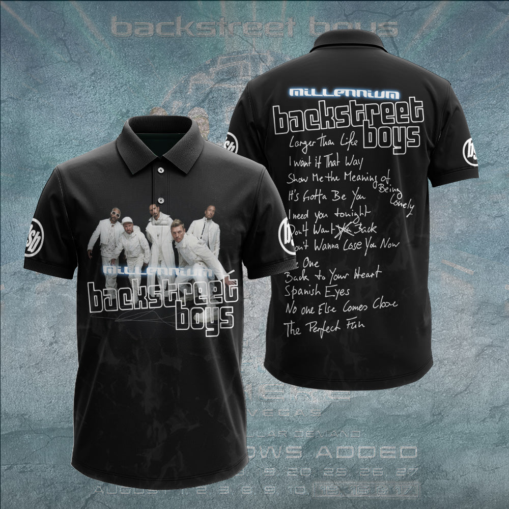 Backstreet Boys Into the Millennium Tour 2026 3D Apparel – GNE7764