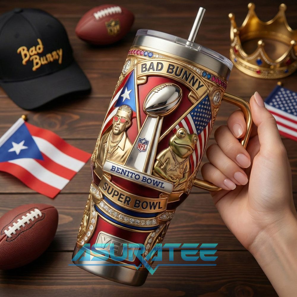Bad Bunny Super Bowl 2026 Limited Edition YETI Tumbler