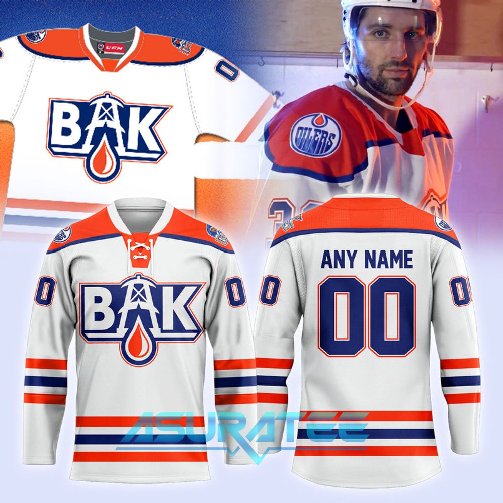 Bakersfield Condors 2026 BAK Oilers Night Special Hockey Jersey