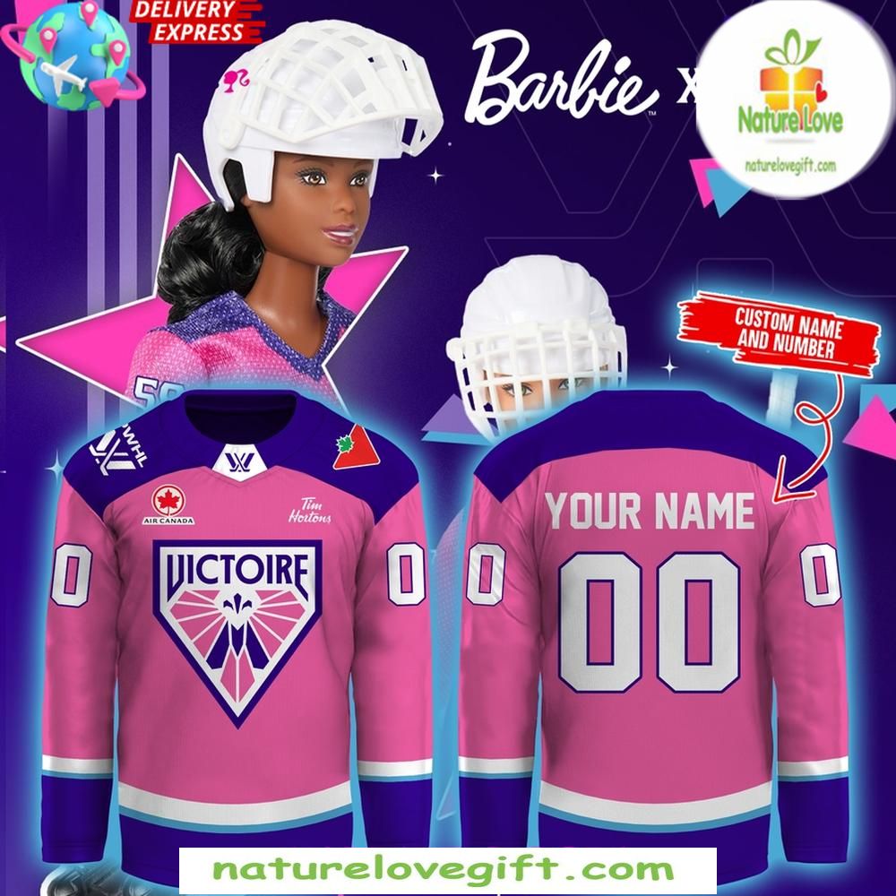 Barbie Hockey Jersey Special Edition by Victoire de Montreal
