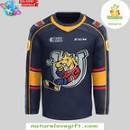 Barrie Colts 2026 Black Hockey Jersey New Uniform