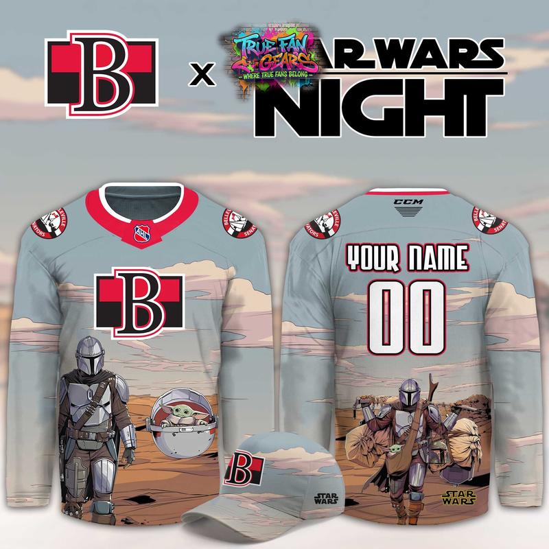 Belleville Senators 2026 Star Wars Night Limited Edition Hockey Jersey