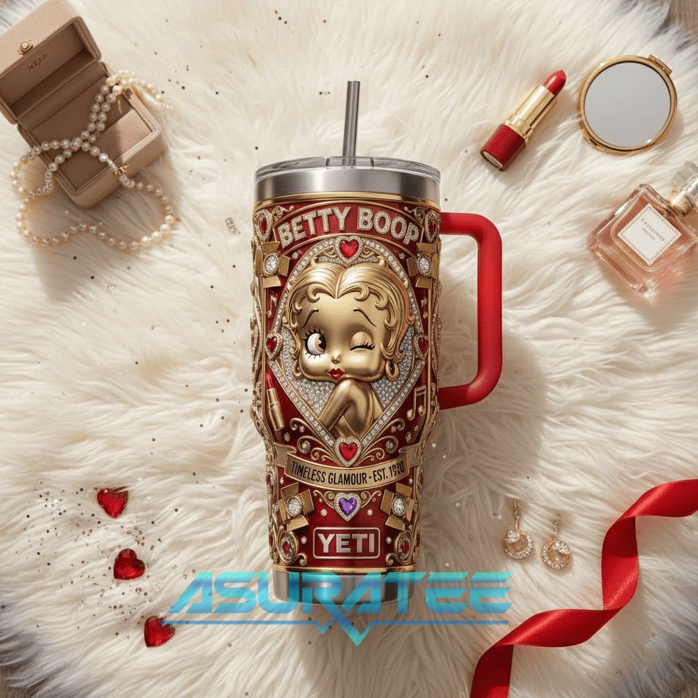 Betty Boop Timeless Glamour Edition YETI Tumbler