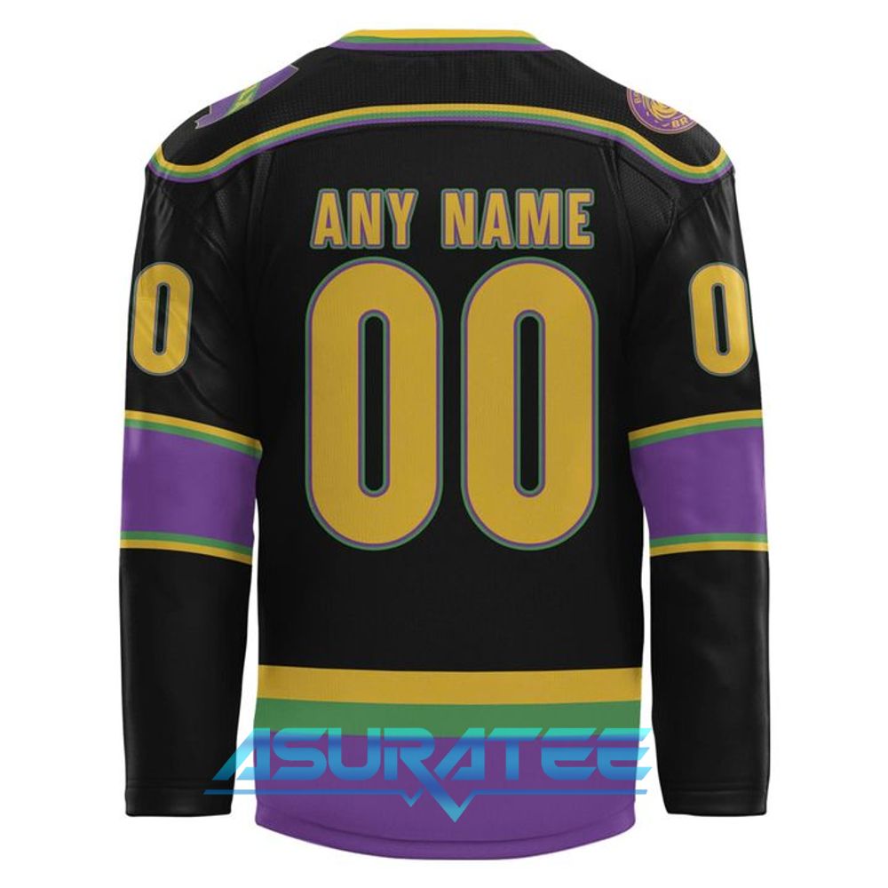 Biloxi Breakers Mardi Gras Limited Edition Hockey Jersey