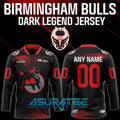 Birmingham Bulls 2026 Bulls Dark Legend Special Hockey Jersey
