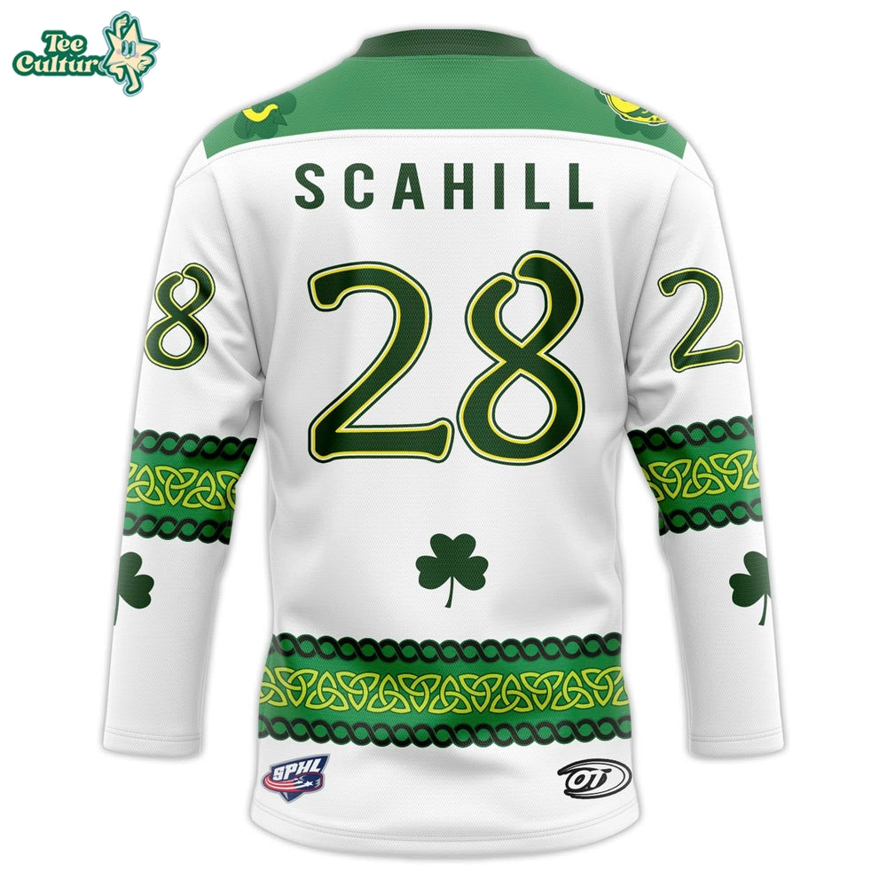 Birmingham Bulls 2026 Connor Scahil Hockey Jersey
