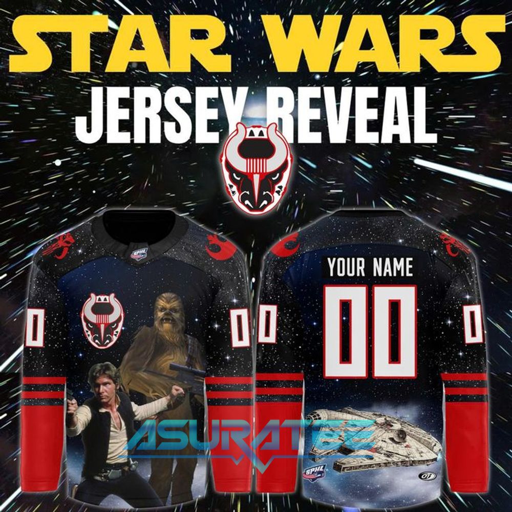 Birmingham Bulls 2026 Star Wars Night Special Hockey Jersey