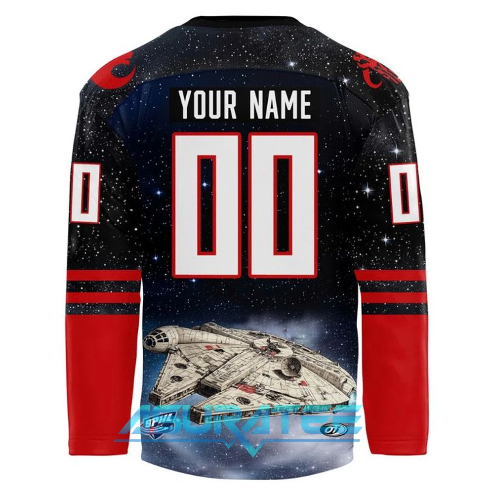 Birmingham Bulls 2026 Star Wars Night Special Hockey Jersey