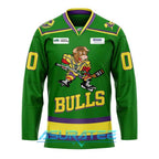 Birmingham Bulls x The Mighty Bulls Special Hockey Jersey