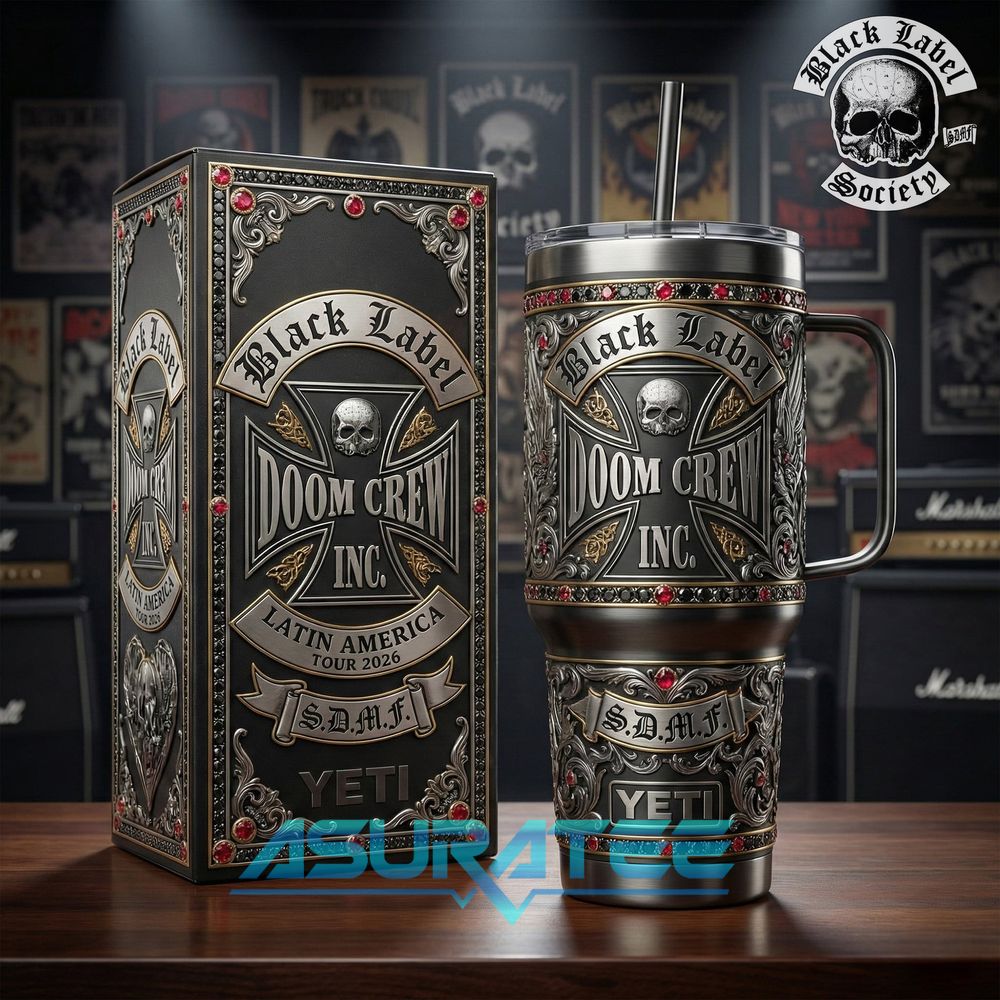 Black Sabbath Latin America Tour 2026 Limited YETI Tumbler