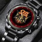 Black Sabbath Ozzy Osbourne Black Stainless Steel Watch – ANHNV 4179